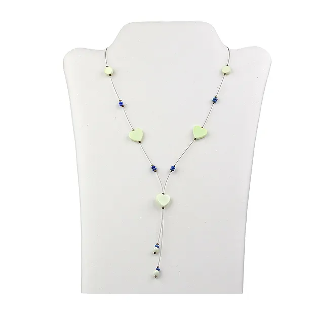 Catene in acciaio design lapis/crisoprasio limone (5 pz./ UC) | Marco Schreier