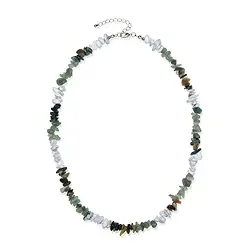 0600013006 Collana combinazione barocca avventurina, magnesite, agata muschiata | Marco Schreier