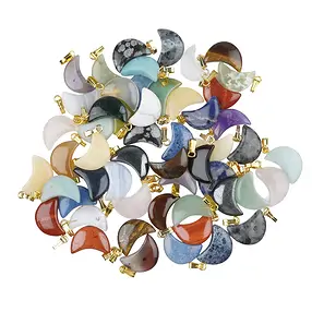 Anhänger Mond 1,8cm, goldfarbene Öse (100 St./VE) | Marco Schreier