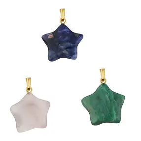 Stella pendente 1,8 cm, occhiello color oro (100 pz./UC) | Marco Schreier
