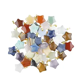 Stella pendente 1,8 cm, occhiello color oro (100 pz./UC) | Marco Schreier