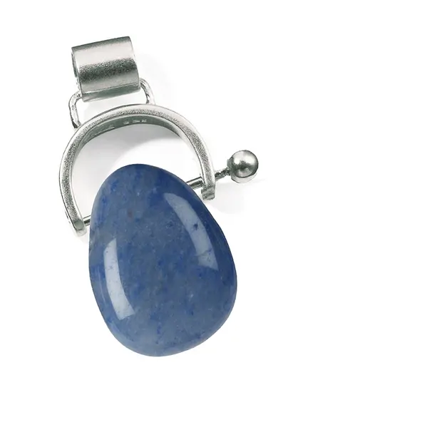 Set de 25 Pierres roulées et Bélières arceaux ouvrables percés | Marco Schreier