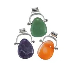 0600022001 Conjunto de 25 Piedras rodadas perforadas y Arcos intercambiables cada una | Marco Schreier