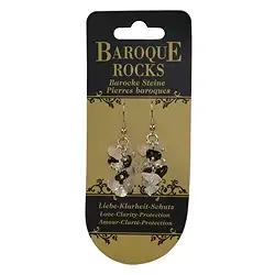 0600040103 Earrings Baroque combination, Rock Crystal, Rose Quartz, Tourmaline (stab.)  | Marco Schreier