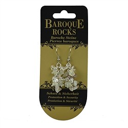 0600040108 Ohrhänger Barock Kombi, Achat, Bergkristall, Serpentin | Marco Schreier