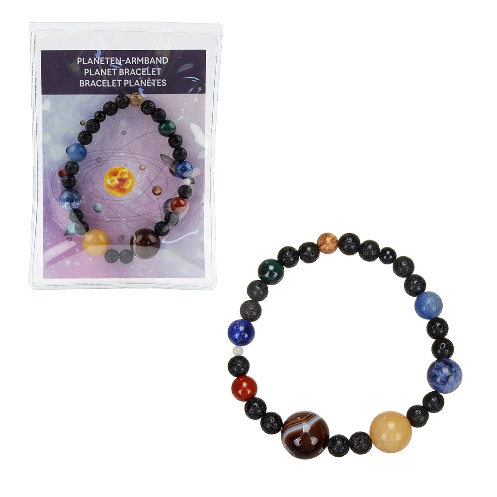 Bracciale "Pianeti", 18,5 cm, con scheda descrittiva in astuccio | Marco Schreier