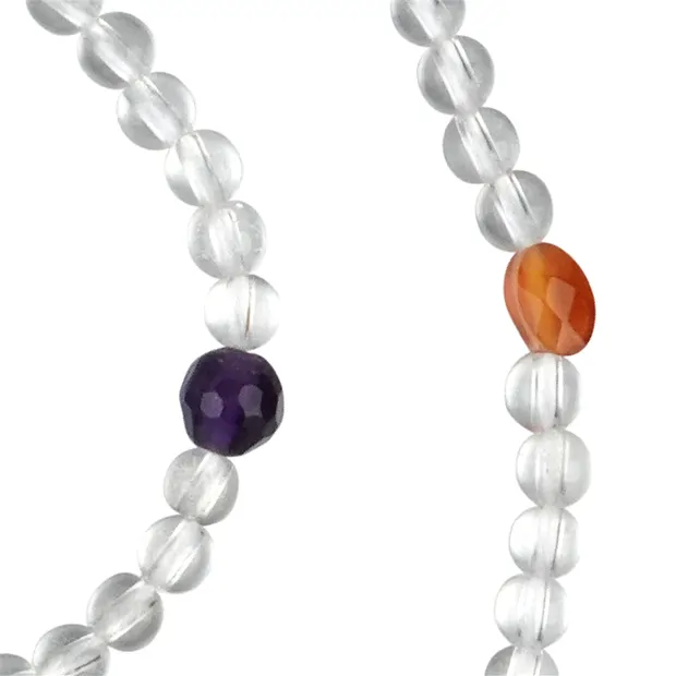 Chakra-Armband "Crystal", 19cm (elastisch) | GH Edelsteine, Heilsteine & Schmuck