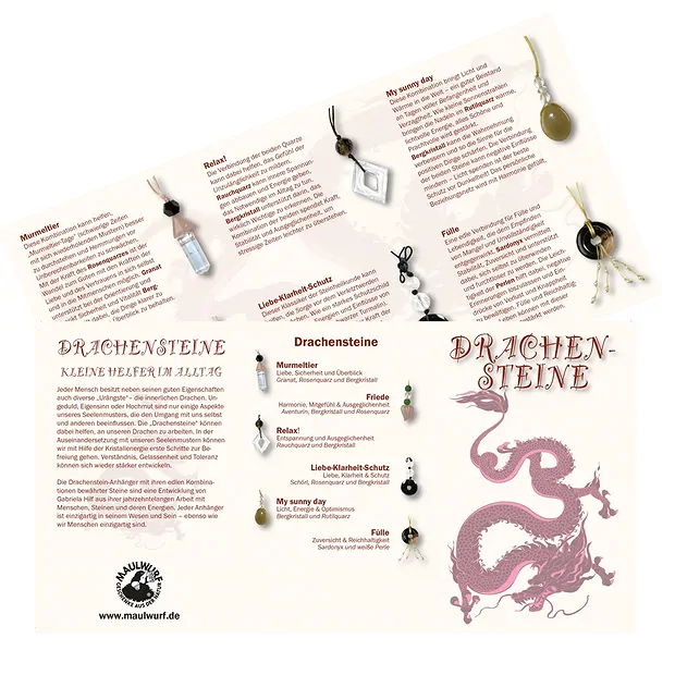 Dragonstone pendant "Relax" | Schreier wholesale; gems, healing stones & jewelry