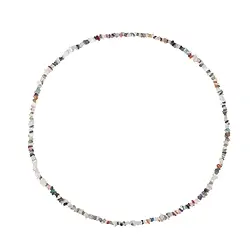 060009020 Collar (collar de plata), mezcla de piedras, 90 cm, sin fin | Marco Schreier