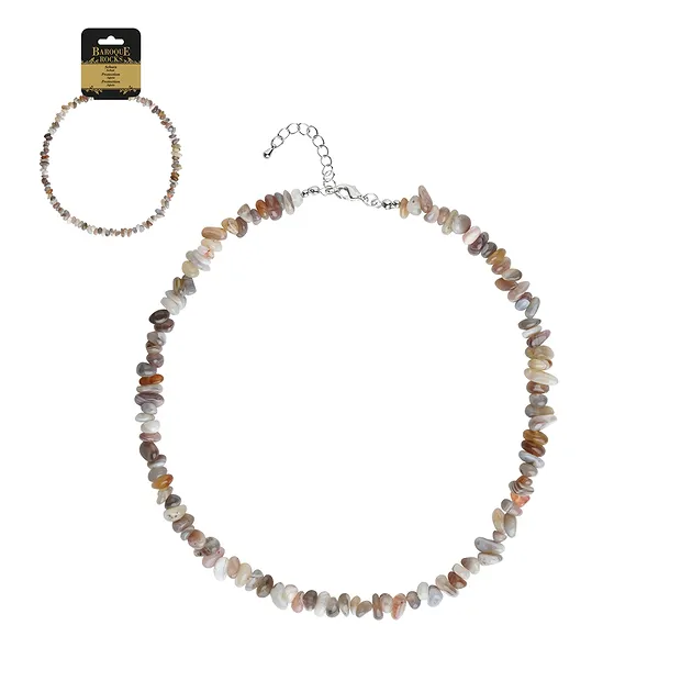 Collana Barocco Classico in Agata | Gemme Schreier, pietre curative e gioielli