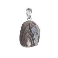 0600125027 Colgante Ágata (Botsuana), Piedra rodada, 2,8cm | Marco Schreier