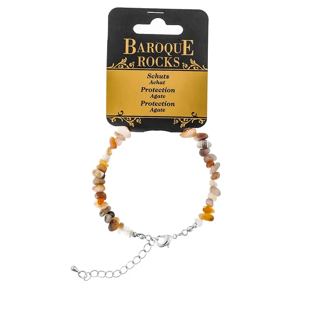 Bracelet Baroque Classic, Agate | wholesaler gems, healing stones & jewelry