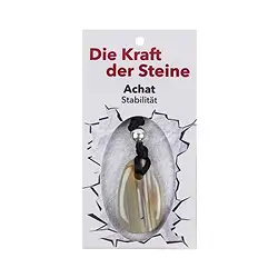 0600171015 Kraftstein-Anhänger Achat (Stabilität) | Edelsteine, Heilsteine & Schmuck-Handel