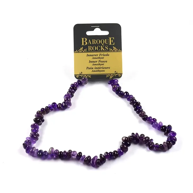 Collana Barocco Classico Ametista | Gemme Schreier, pietre curative e gioielli