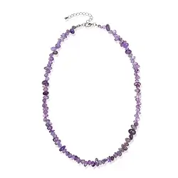 0601213000 Necklace Baroque Classic Amethyst | wholesaler gems, healing stones & jewelry