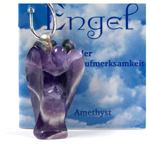 Ange pendentif améthyste (attention), 3,0cm | Marco Schreier