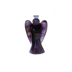0601225703 Angel pendant amethyst (attention), 3.0 cm | wholesaler gems & healing stones