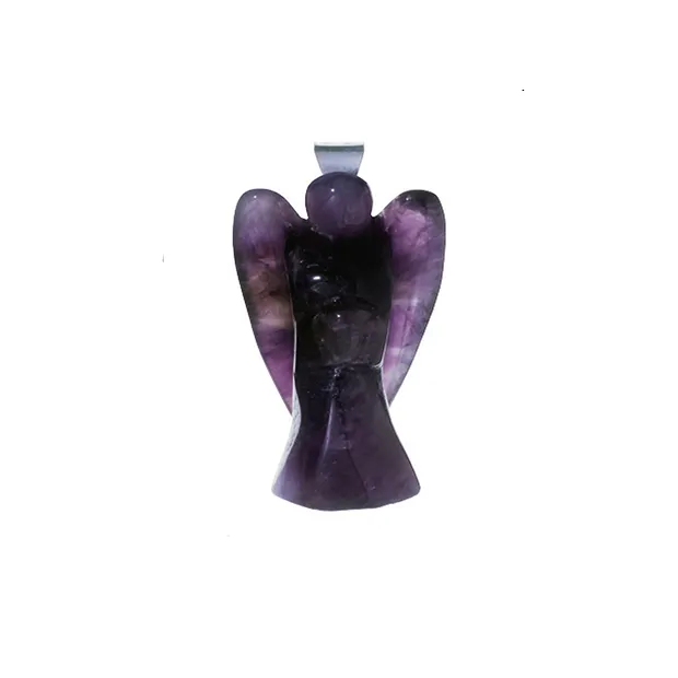 Ange pendentif améthyste (attention), 3,0cm | Marco Schreier