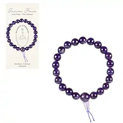 0601250001 Amethyst power bracelet | wholesaler - gems, precious & healing stones, jewelry