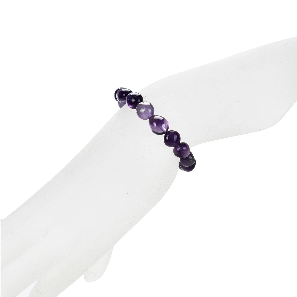 Pulsera, amatista, pepitas de 10 - 12 mm | Marco Schreier