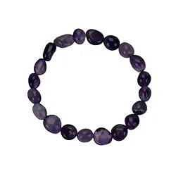 0601250020 Armband, Amethyst, 10 - 12mm  Nuggets | Edelsteine, Heilsteine & Schmuck-Handel