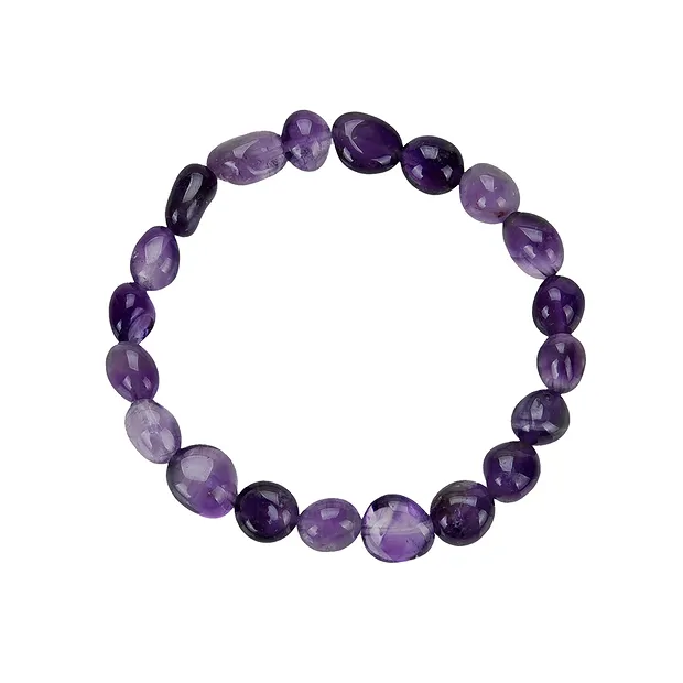 Bracelet, Améthyste, 10 - 12mm Nuggets | Marco Schreier