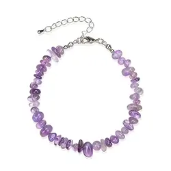 0601250038 Bracelet Baroque Classic, amethyst | wholesaler gems, healing stones & jewelry