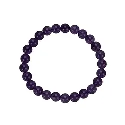 0601250108 Armband, Amethyst extra, 08mm Kugeln | Schreier Edelsteine, Heilsteine & Schmuck