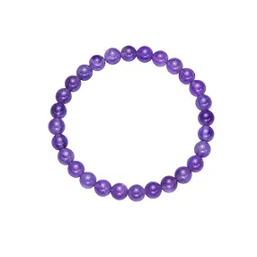 Bracciale, ametista, perline da 06 mm, 15 cm (per bambini) | Marco Schreier