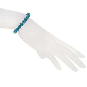 Armband, Apatit (stab.), 06 - 07mm Kugeln | GH Edelsteine, Heilsteine & Schmuck