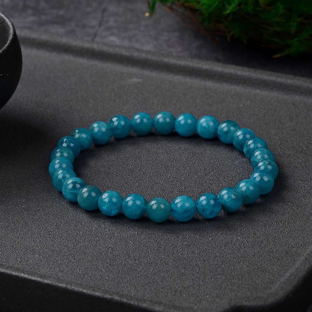 Bracciale, apatite (stab.), perle di 06 - 07 mm | Marco Schreier