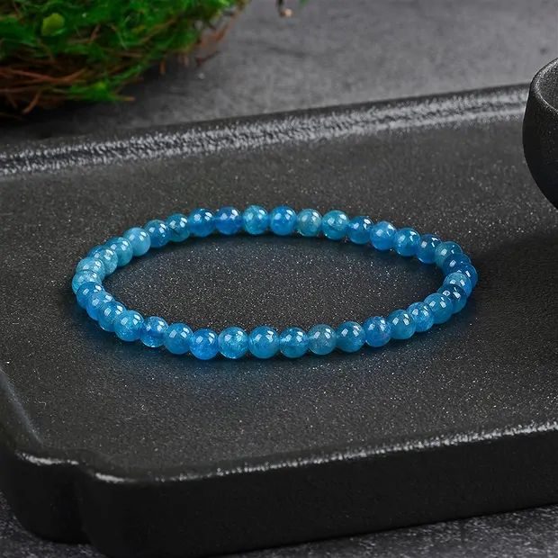 Pulsera, apatita (estabilizado), 04 - 05mm cuentas | Marco Schreier