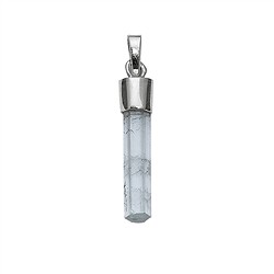 0602225802 Colgante Aguamarina, cristal en bruto (3,0 cm), 3,5 cm, casquillo de plata | Marco Schreier