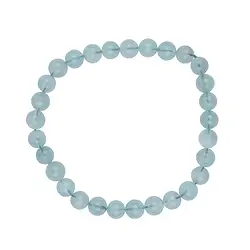 0602250107 Pulsera, Aguamarina, 07-08mm cuentas | Marco Schreier