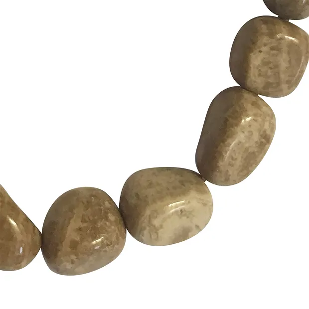 Bracelet, Aragonite (Eichenberg), 08-10mm Nuggets | Marco Schreier