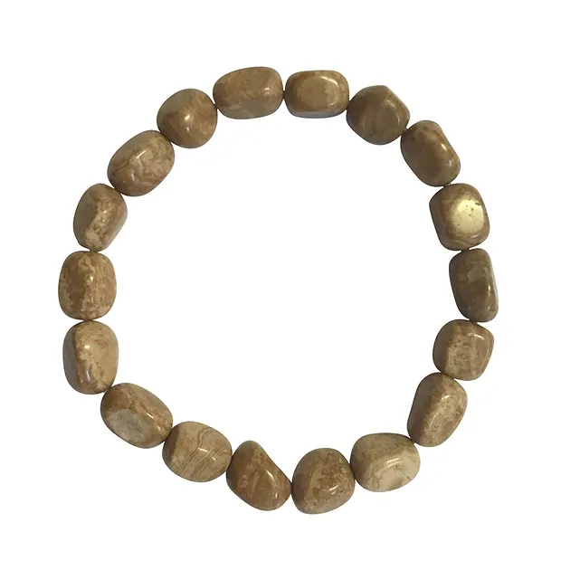 Bracelet, Aragonite (Eichenberg), 08-10mm Nuggets | Marco Schreier