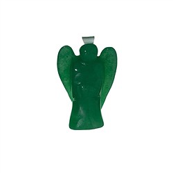 0603125703 Angel pendant Aventurine (green) (calm), 3.0cm | gems, healing stones & jewelry