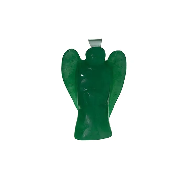 Ange pendentif Aventurine verte (repos), 3,0cm | Marco Schreier