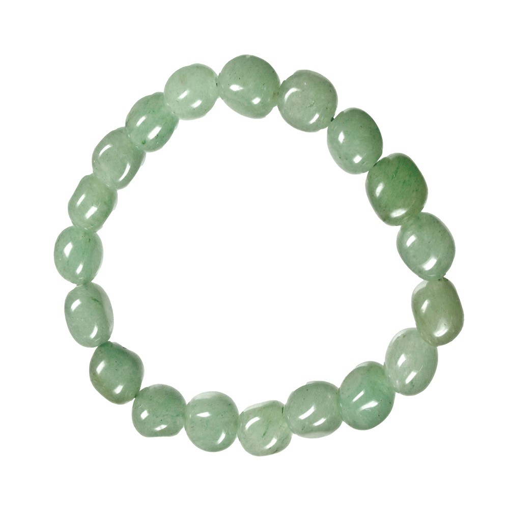 Pulsera, Aventurina (verde), pepitas de 10 - 12mm | Marco Schreier