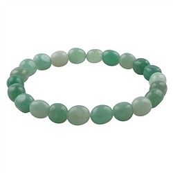 0603150079 Bracelet, Aventurine (verte), 08-10mm Nuggets | Marco Schreier