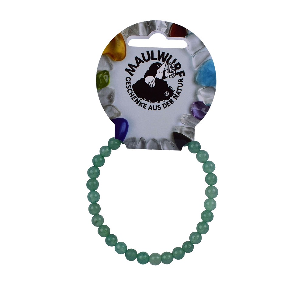 Bracelet, aventurine, 06mm beads | wholesaler gems, healing stones & jewelry