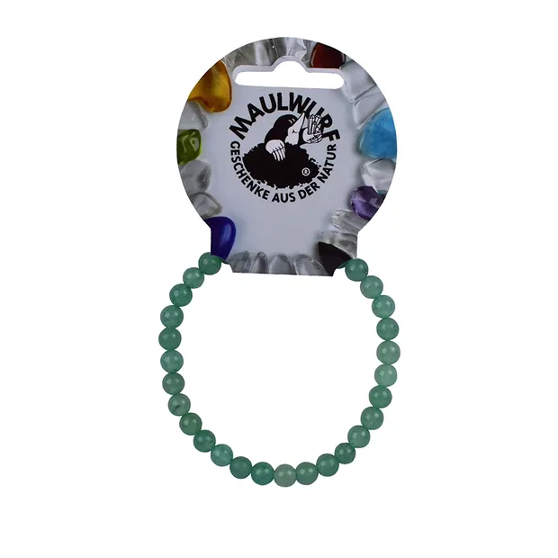 Bracelet, Aventurine, 06mm perles rondes | Marco Schreier