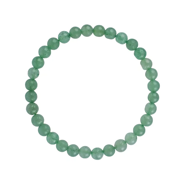 Armband, Aventurin, 06mm Kugeln | Großhändler Edelsteine, Heilsteine & Schmuck