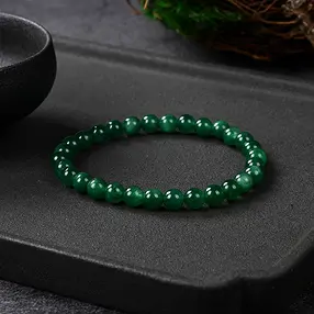 Bracciale, avventurina (avventurina a stella), perline da 06 mm | Marco Schreier