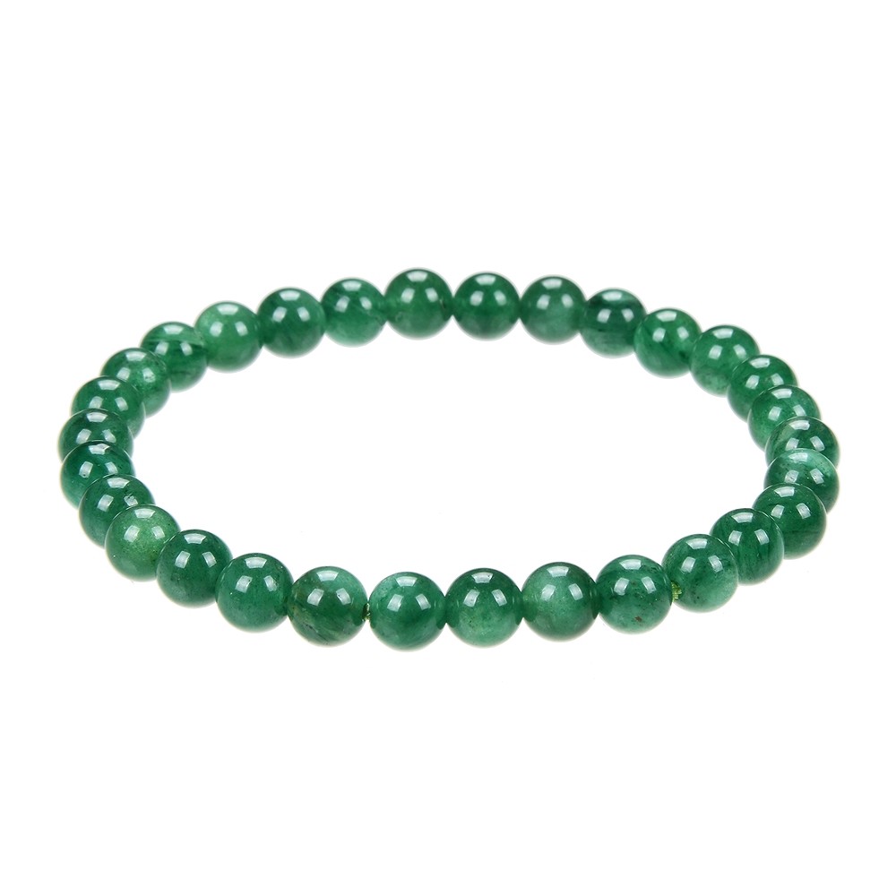 Bracciale, avventurina (avventurina a stella), perline da 06 mm | Marco Schreier