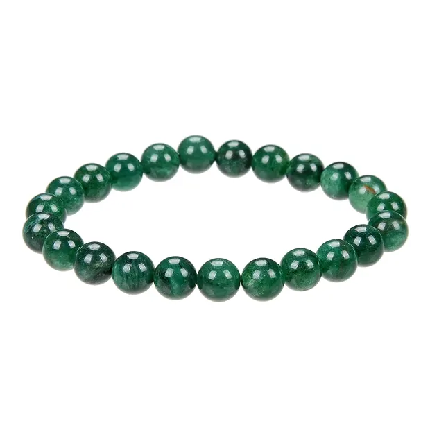 Bracelet, aventurine (star aventurine), 08mm beads | Marco Schreier