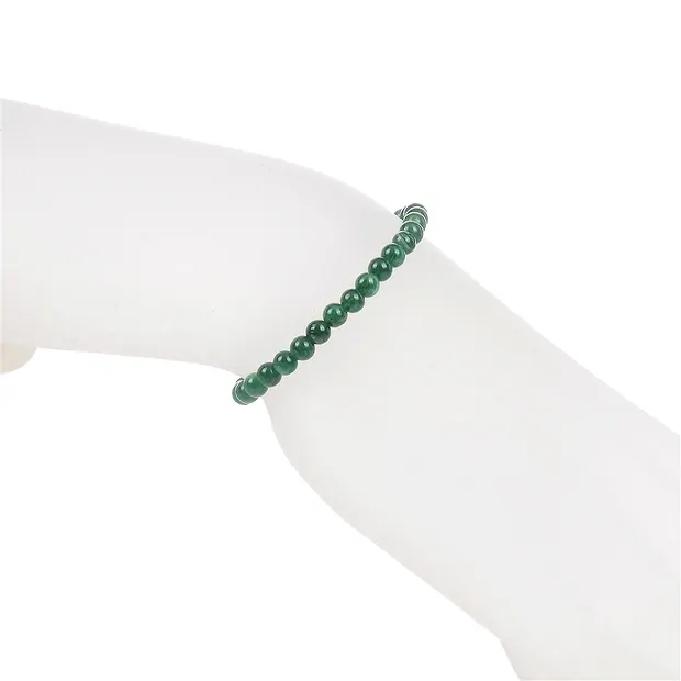 Bracelet, aventurine (star aventurine), 04mm beads | Marco Schreier