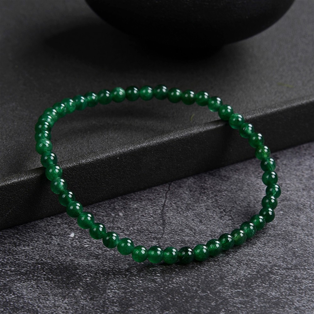 Bracelet, Aventurine (aventurine étoilée), 04mm perles rondes | Marco Schreier
