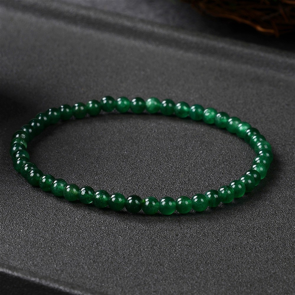 Bracelet, Aventurine (aventurine étoilée), 04mm perles rondes | Marco Schreier