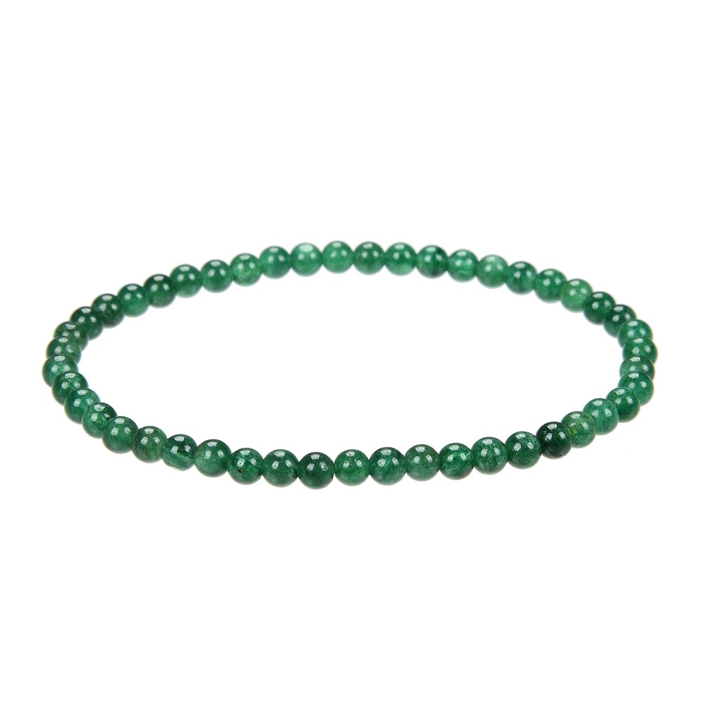 Bracelet, Aventurine (aventurine étoilée), 04mm perles rondes | Marco Schreier